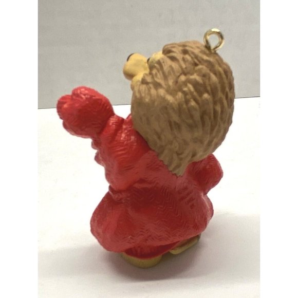 Hallmark Keepsakes Lion Dad Christmas Tree Ornament Vintage 1990 2.5 Inch - Picture 3 of 8